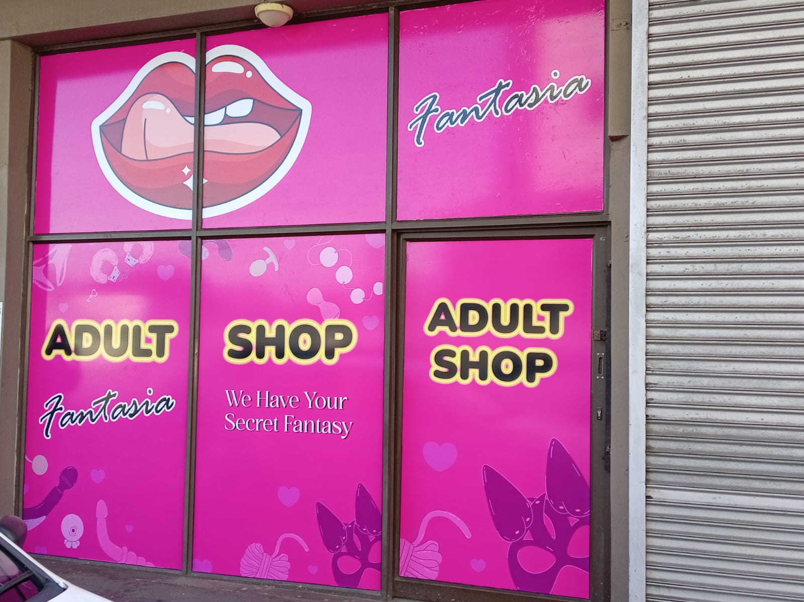 Fantasia Adult Shop storefront