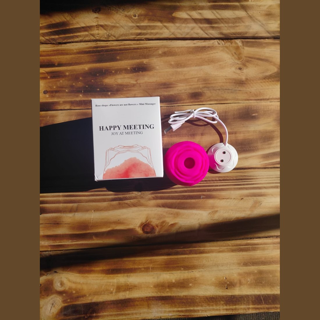 Happy Meeting Rose Mini Massager