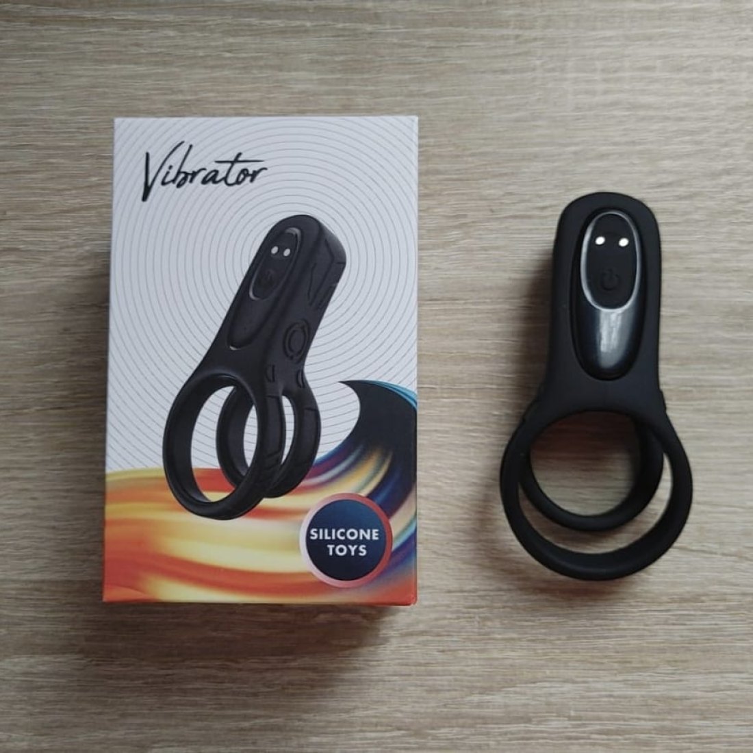 Dual-Ring Vibrating Cock Ring