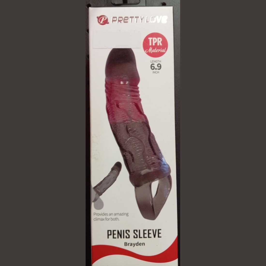 Pretty Love Penis Sleeve Brayden (6.9 inch)