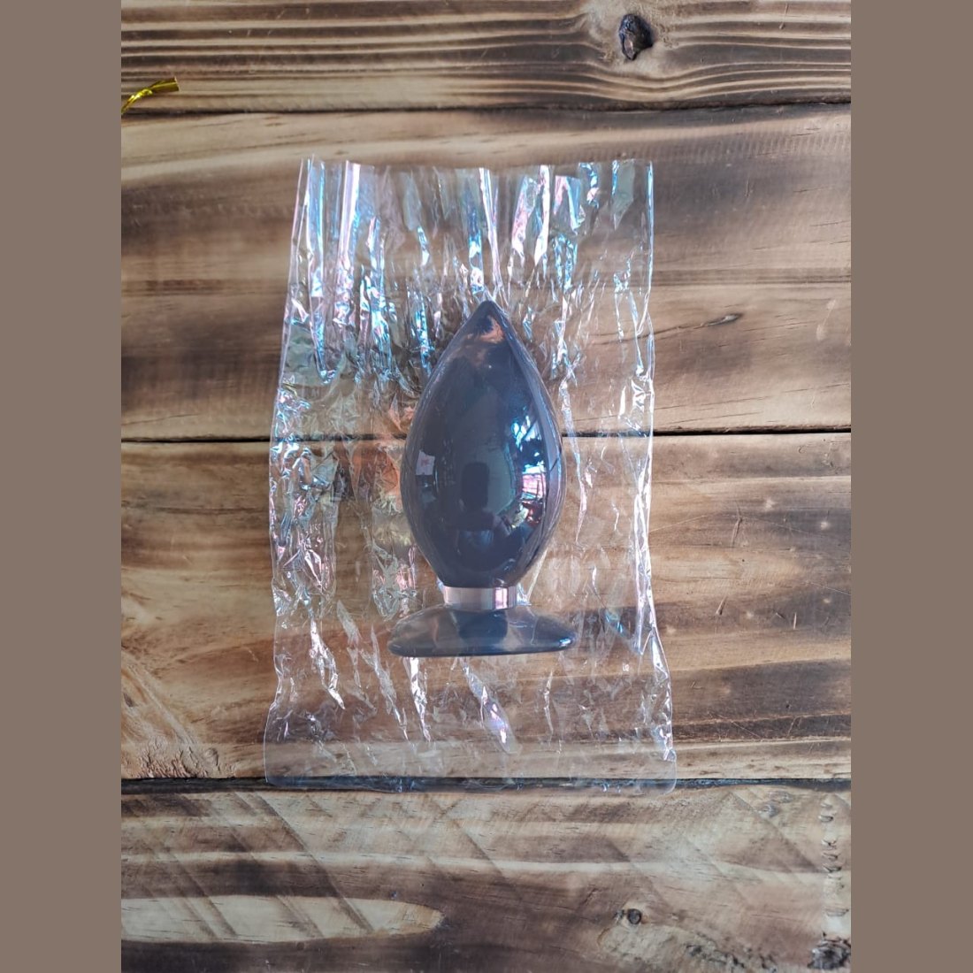 Black Silicone Butt Plug