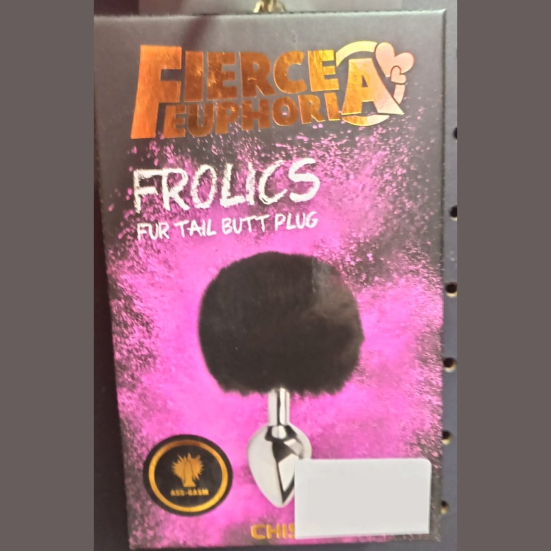 Fierce Euphoria Frolics Fur Tail Butt Plug